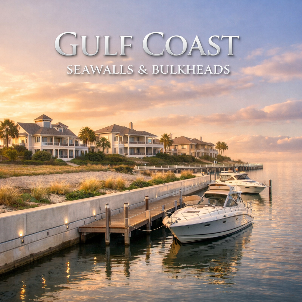 Gulf Coast Seawalls and Bulkheads